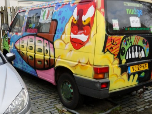 Den Haag Laakkwartier, busje