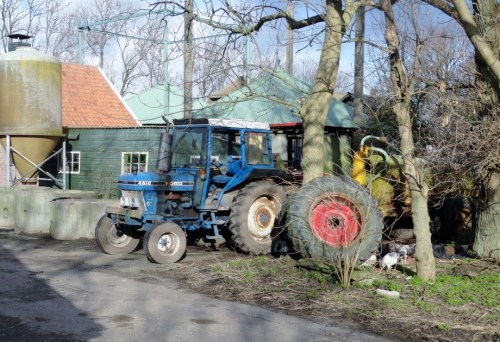 Leiden, boerderij aan de Zijl